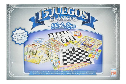 15 Juegos Clasicos Silver Line Fotorama