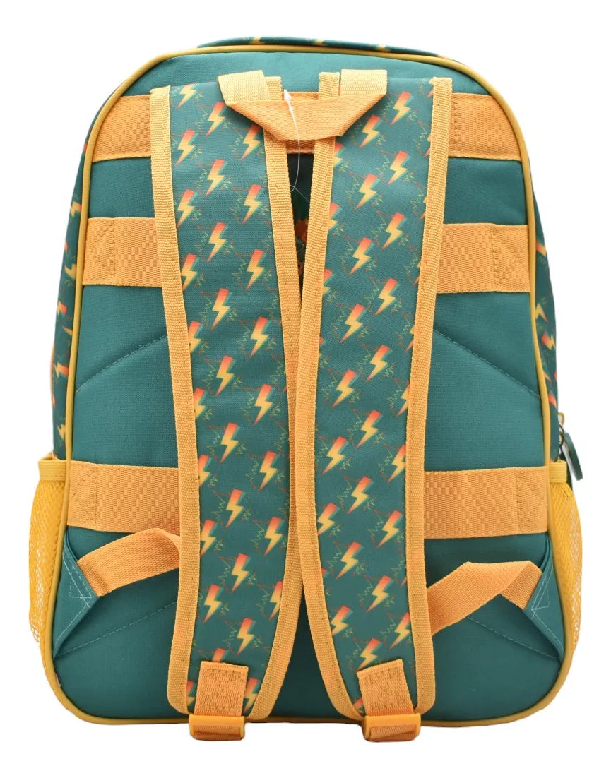 Mochila Lapicera Pinypon Action 4pz Color #3 Primaria 15988 Verde Etampado