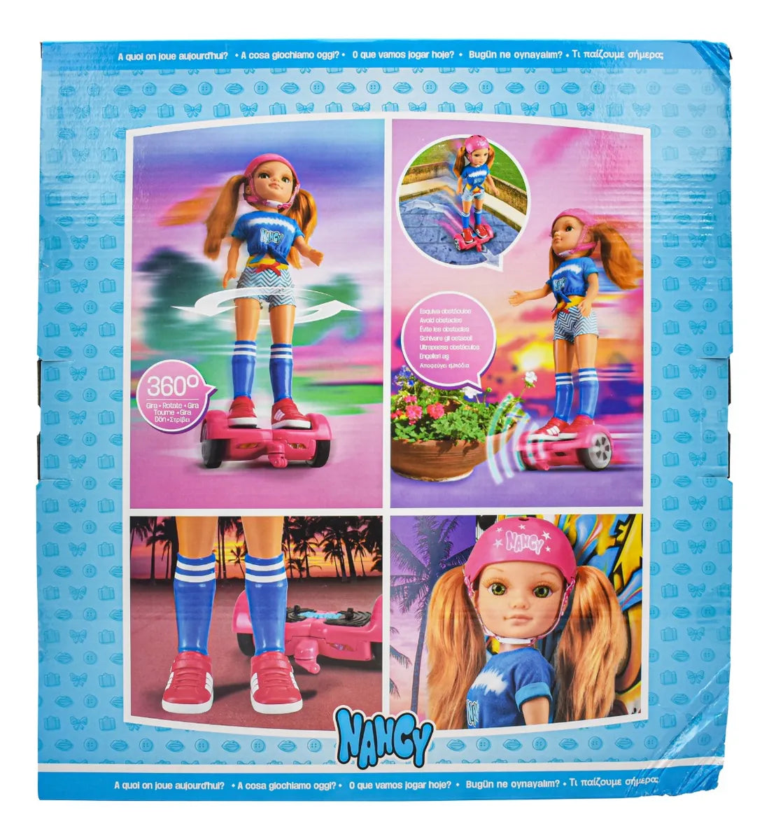 Nancy Un Día Con Mi Hoverboard Accesorios 43cm Famosa Cd