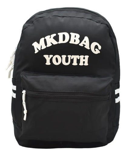 Mochila Mkdbag Youth Kit 3pz Negra Ll23bjm065 Negro Estampado