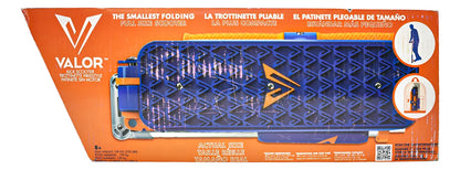 Scooter Patinete Plegable Sin Motor Valor Spin Master Cf Azul