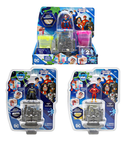 Dc Justice League Pack 3 Juegos Para Preparar Slime #2 Ruz