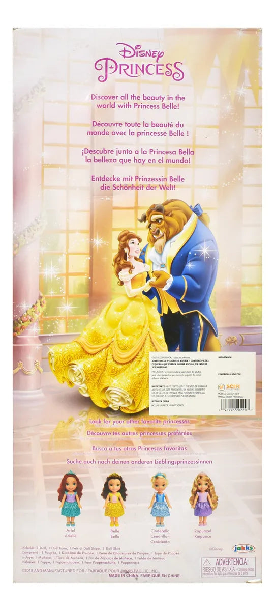 Disney Princesa My First Bella Vestido 35cm Jakks Cd
