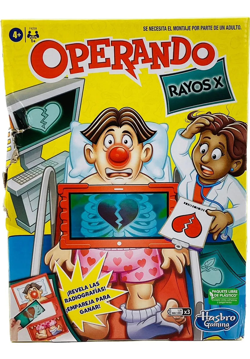 Operando Rayos X Juego De Mesa Hasbro Cd
