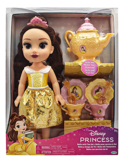 Disney Princesa Pack 4 Muñecas Con Juego De Te Jakks Pacific