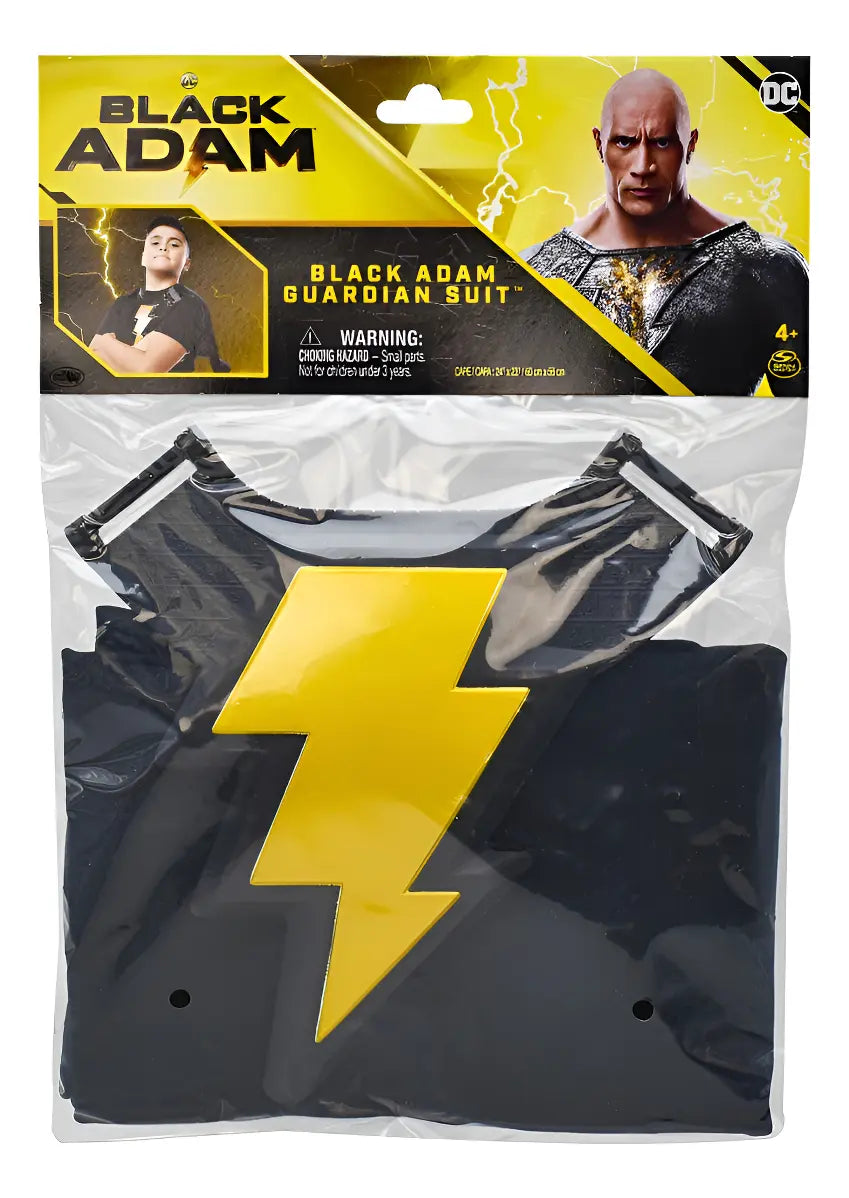 Dc Black Adam Pack 3 Piezas Capa Nave Funko Spin Master