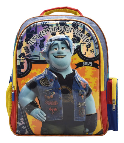 Disney United States This Quest Kit 2pc Primary Backpack 162413 Ruz Blue/Yellow 3D