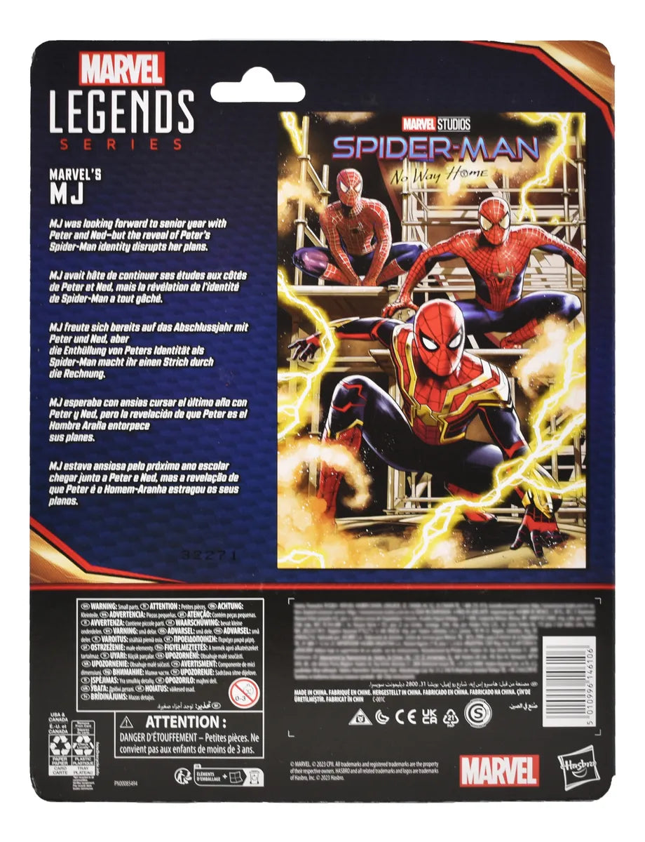 Marvel Spiderman Pack Tombstone Y Mj 15 Cm Hasbro