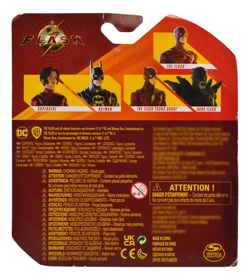 Dc Flash The Flash 1a Edicion Figura 10cm Spin Master Da