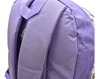 Mochila Sweet Helados Animalitos Primaria Miko Club Detalle Violeta Estampado