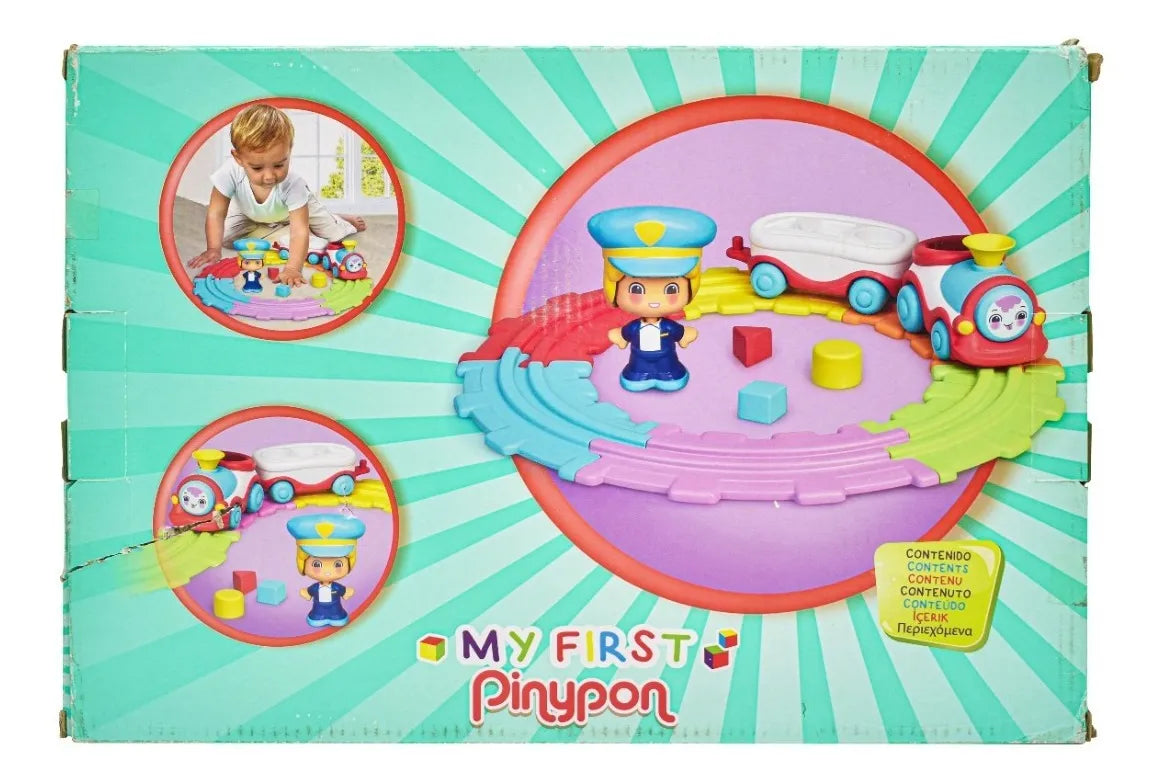 Pinypon Mi Primer Pinypon Tren Preciona Y Anda Famosa Cd