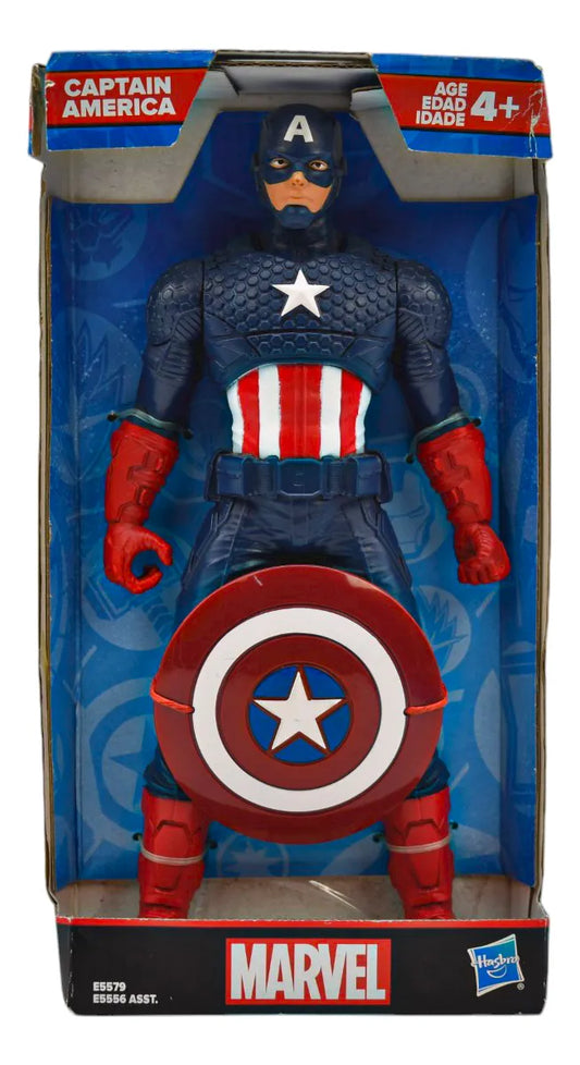 Marvel Capitan America Figuras Basica 24cm Hasbro Da
