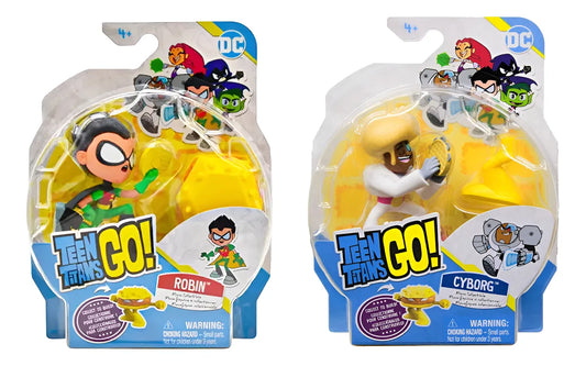 Teen Titans Go Microfigura Pack 2 Pz 6 Cm #2 Spin Master