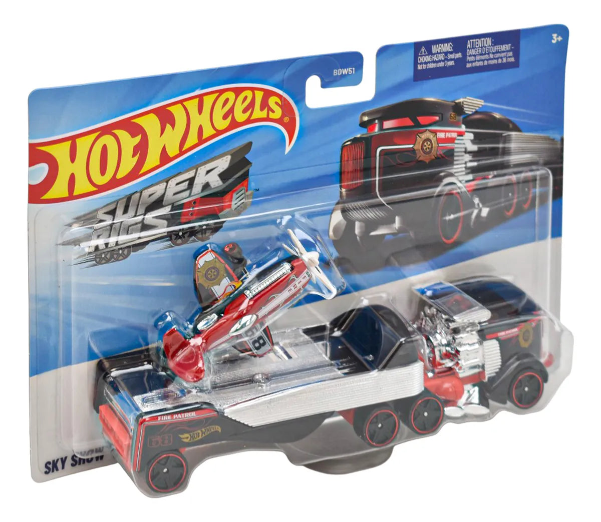 Hot Wheels Super Rigs Pack 6 Vehículos 1:64 Mattel Multicolor