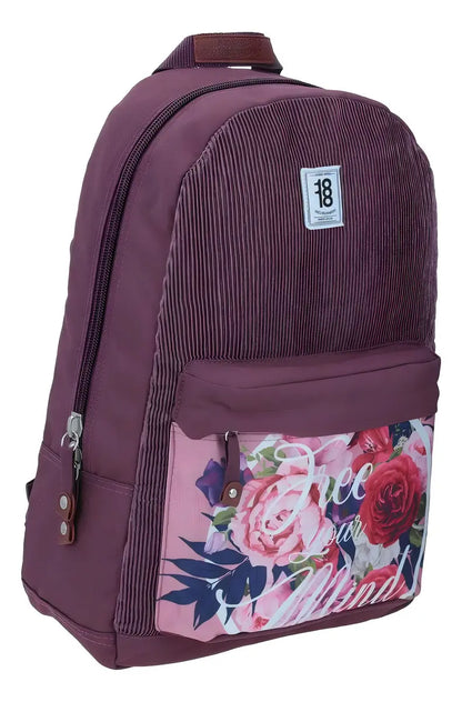 Mochila Free Your Mind Porta Laptop Primaria 1818 Chenson
