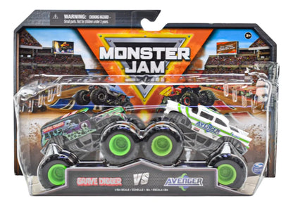 Monster Jam Vs Pack 2 Escala 1:64 Serie 26 #2 Spin Master Cf Multicolor