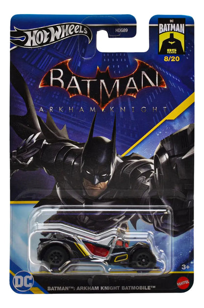 Hot Wheels Batman Hdg89 Pack 4 Vehicles #2 Mattel Multicolor