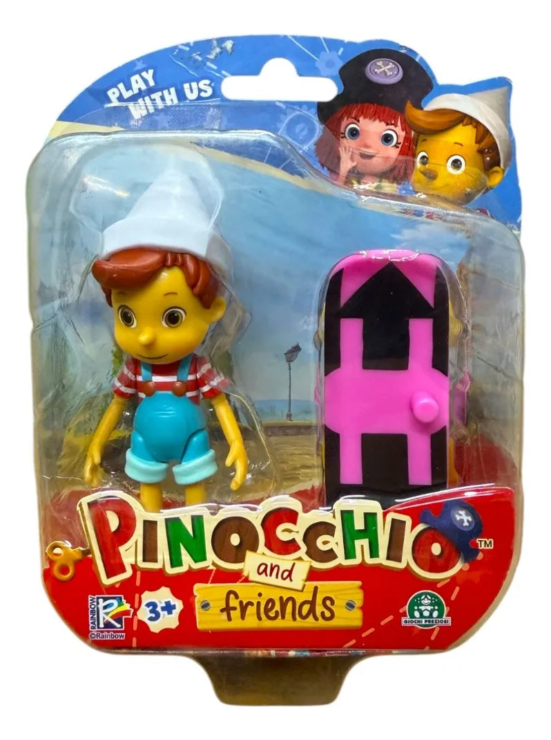 Pinocchio Y Sus Amigos Patineta Rosas Giochi Preziosi Cf