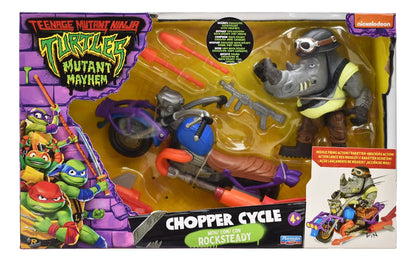 Tortugas Ninja Pack Chopper Cycle Y Dragon Cycle Playmates