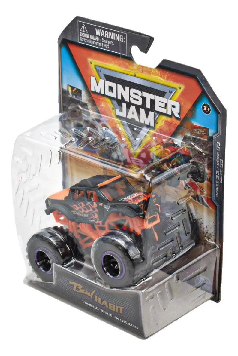 Monster Jam Pack 6 Vehiculos Serie 33 #3 Spin Master Cf Multicolor