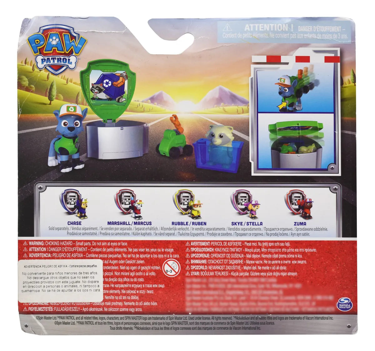 Paw Patrol Hero Pup Rocky Big Truck Pups Spin Master Cd