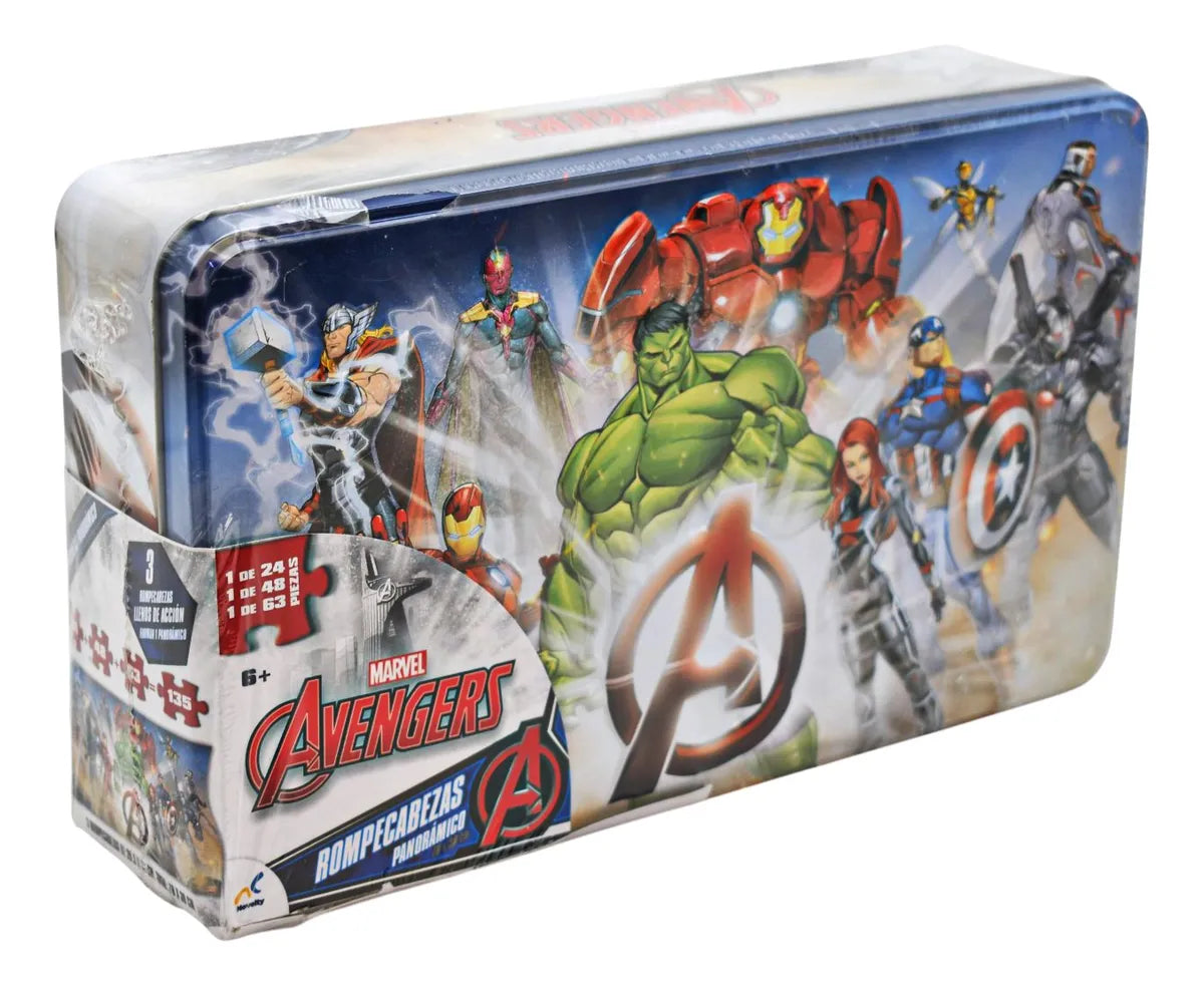 Mickey Marvel Paw Patrol Rompecabezas Y Juegos 435pz Novelty