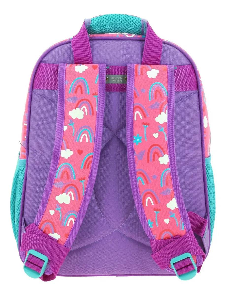 Mochila Chica Chenson Preescolar Happy Girl Paris Hg65880-p Color Rosa