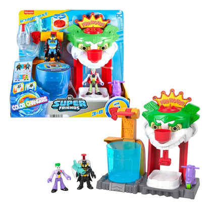 Imaginext DC Super Friends Set de Juego The Joker™ y la Casa de la Risa para niños de 3 años en adelante
