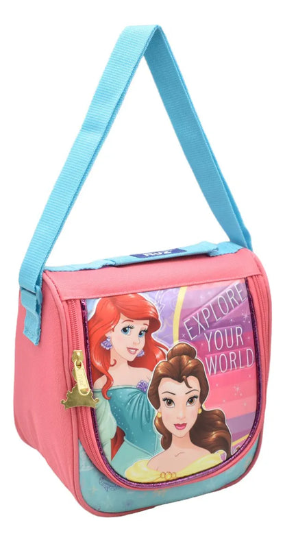 Mochila Disney Princesa Explore Kit 2pz Primaria 158744 Ruz Rosa Estampado, Relieve