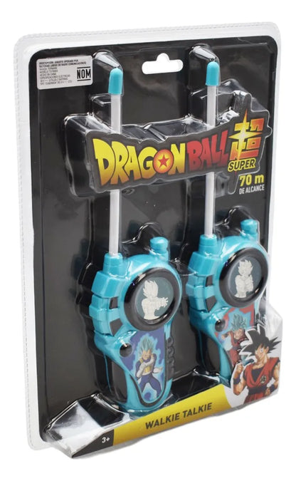 Walkie Talkie Dragon Ball Super Alcance 70m #2 Toymark Agua