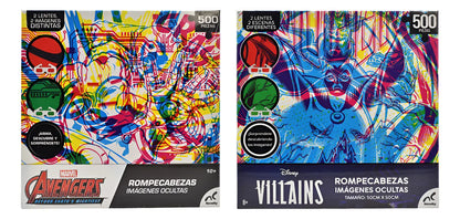 Disney Villains Avengers Pack 2 Rompecabezas 500pz Novelty