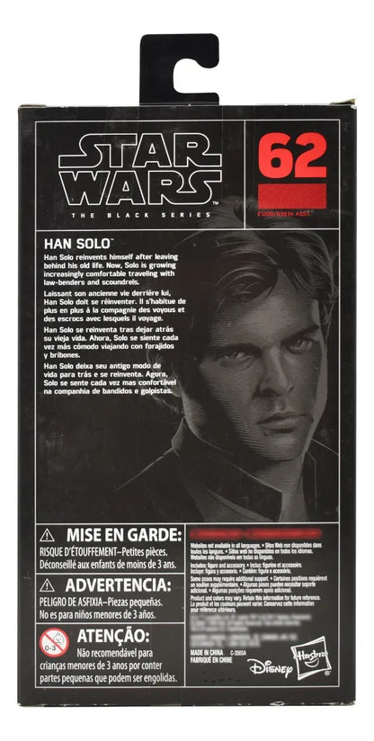 Star Wars Han Solo The Black Series Hasbro Cd
