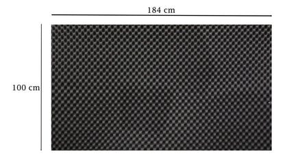 Tira De Esponja Acustica 1.00cm X 1.84cm Negra Negro