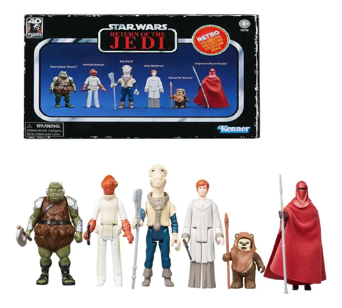 Star Wars Vintage Y Retro Collection Pack 6 Piezas #4 Hasbro