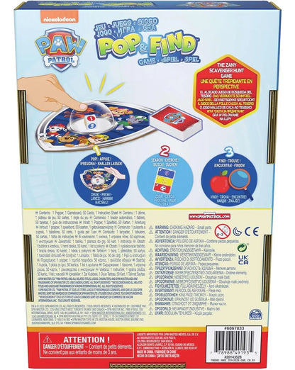 Paw Patrol Pack Meteorito Caotico Y Pop And Find Spin Master