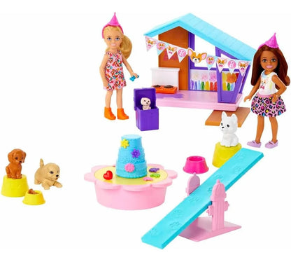 Barbie Celebration Chelsea Fiesta De Perritos Mattel Multicolor
