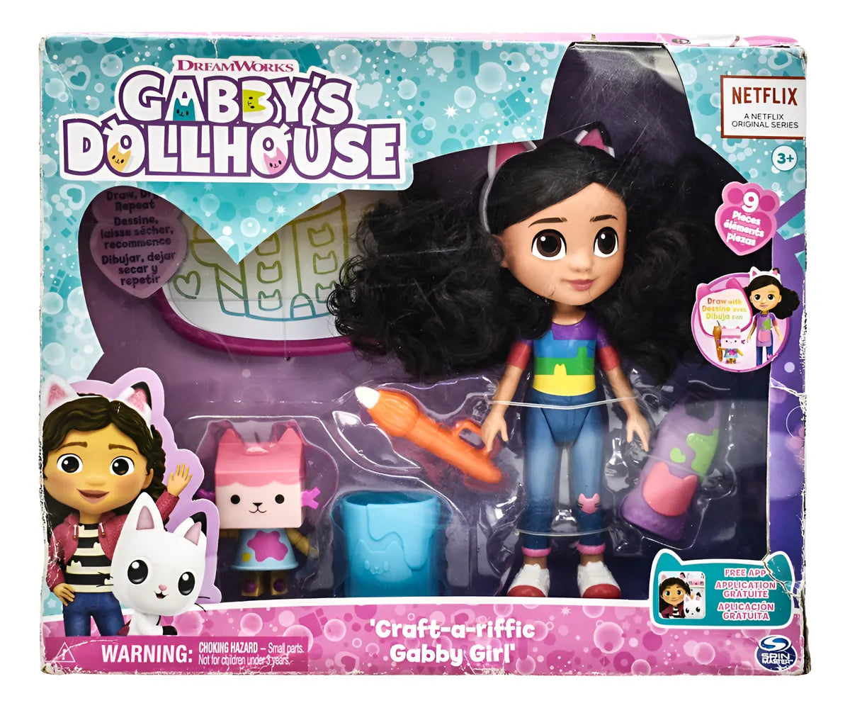 Gabbys Dollhouse Craft A Riffic 9pz 19cm Spin Master Cd