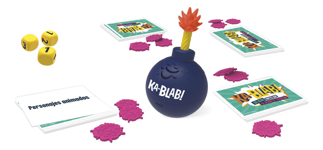 Juego de Mesa de Palabras Hasbro Gaming Ka-Blab! 2 a 6 Jugadores Mayores de 10 Años