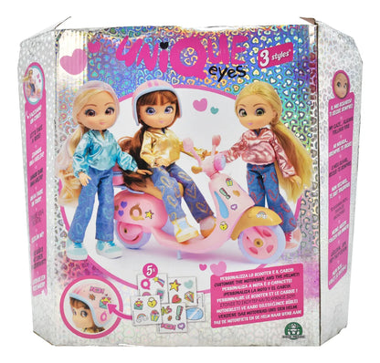 Unique Eyes Rebecca Fun Ride Muñeca 25cm Giochi Preziosi Cd