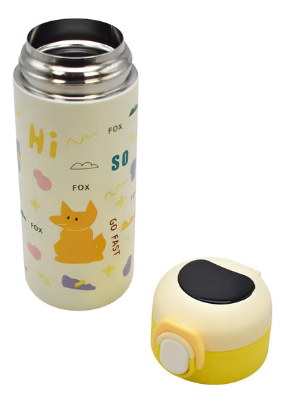 Termo Acero Inoxidable Con Termometro Led 480ml Sm23hat017