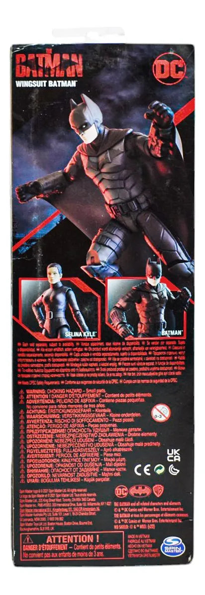 Batman Traje De Alas Figura Basica 29 Cm Spin Master Cf