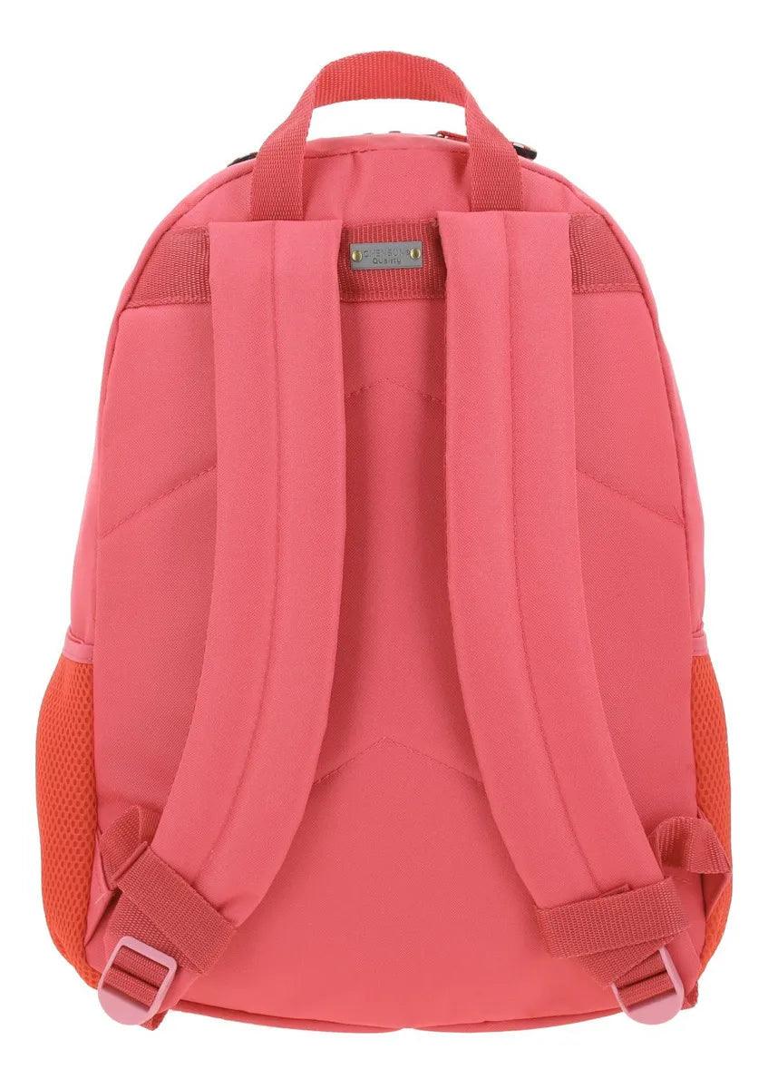 Mochila Escolar Grande Chenson Mario Peach Princesa Stool Mb66500-p Rosa