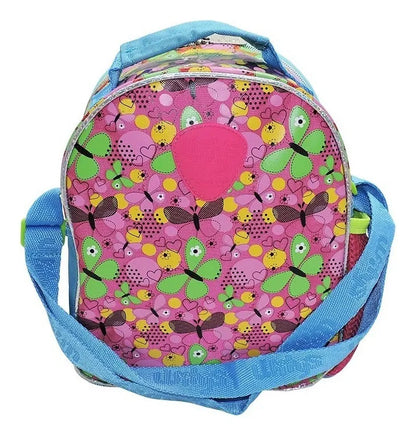 Lonchera Mariposa Glitter Wilys Wt304 Rosa