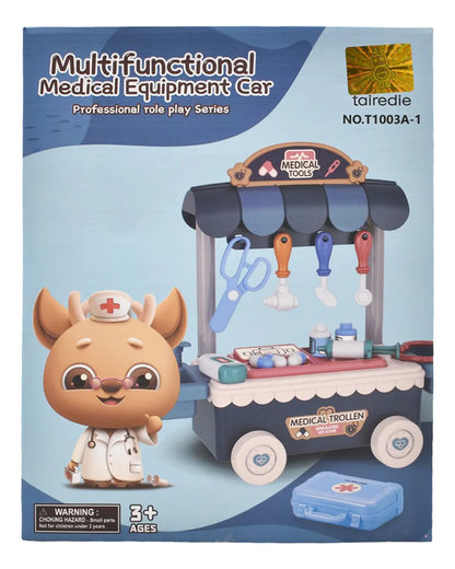 Carro Multifuncional De Equipos Medicos Juego De Rol T1003a