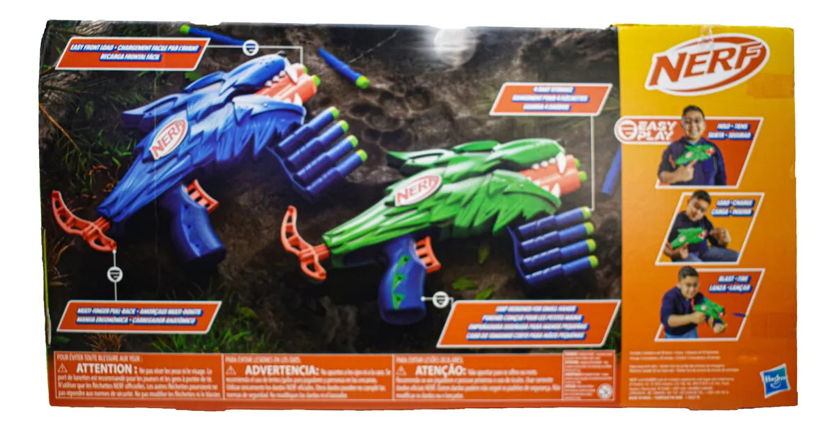 Nerf Easy Play Wolfpack 20 Dardos Hasbro Cf Multicolor