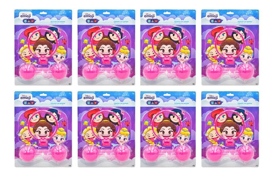 Canasta Con Pelotas Disney Princesas Emoji Pack 8pz Bestway