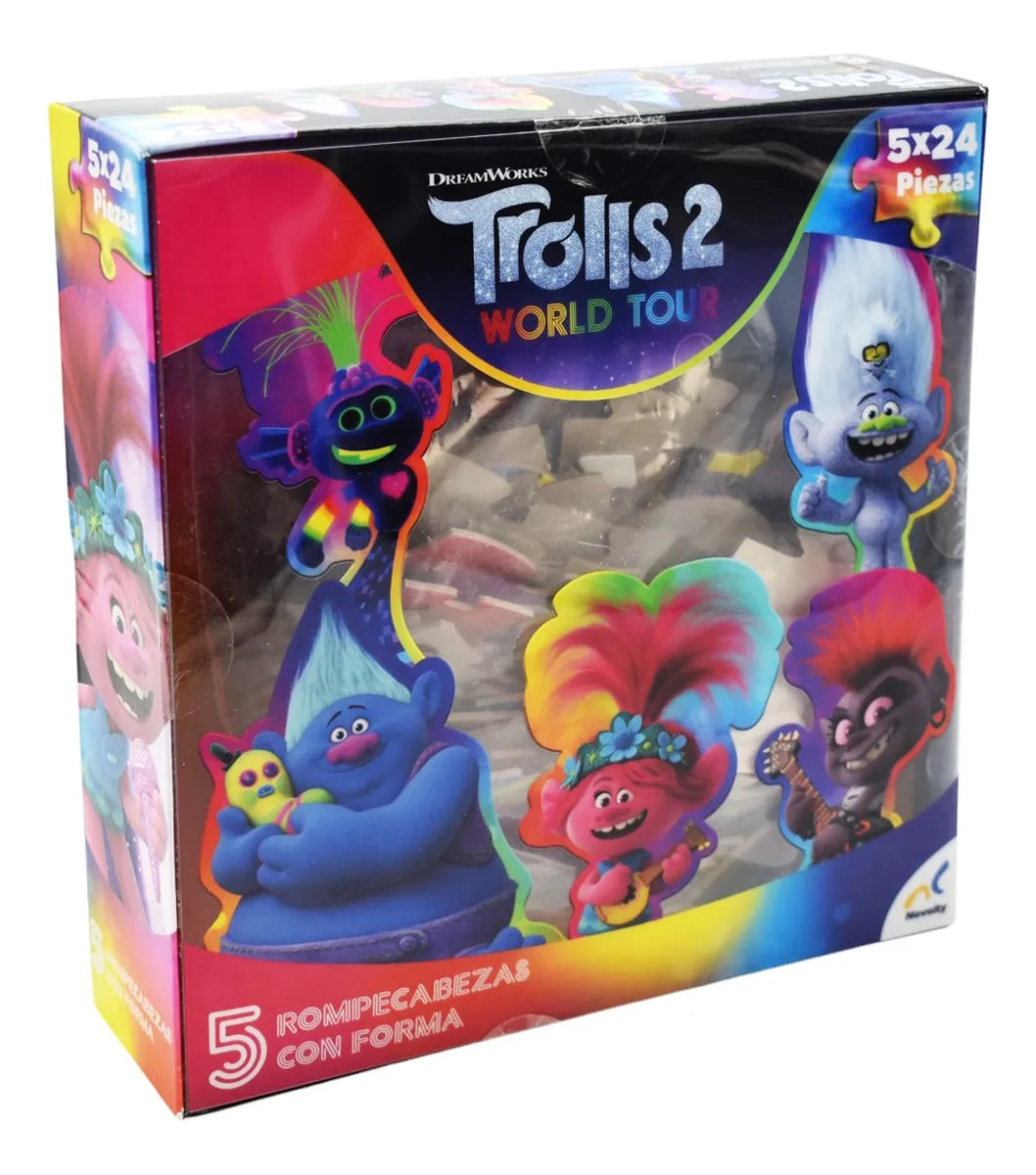 Trolls Y Jurassic World Game Pack Juegos De Mesa Novelty