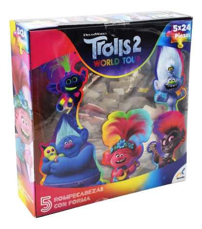 Trolls Y Jurassic World Game Pack Juegos De Mesa Novelty