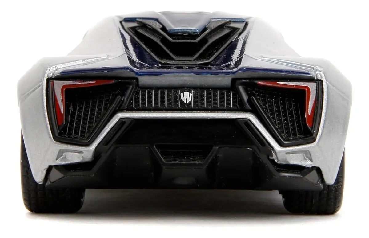 Pink Slips Lykan Hypersport 1:32 Jada Plateado Azul