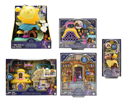 Disney Wish Pack 5 Piezas Play Sets Y Figuras Mattel